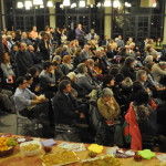 Sala ex San Giorgio del Valentino di Torino: il pubblico e i relatori moderati da Sara Zambotti